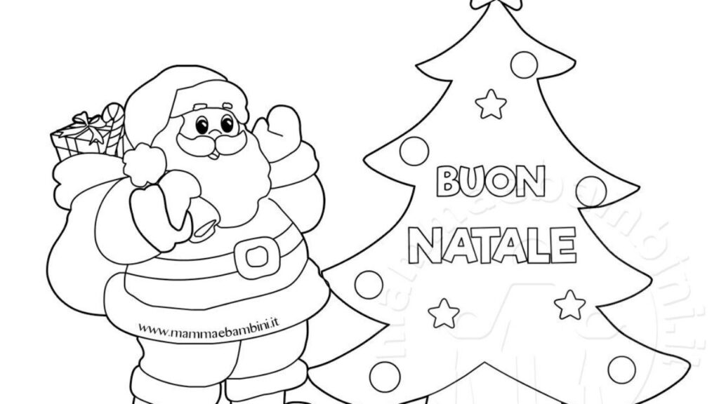 Disegni Babbo Natale 1280x720 Min